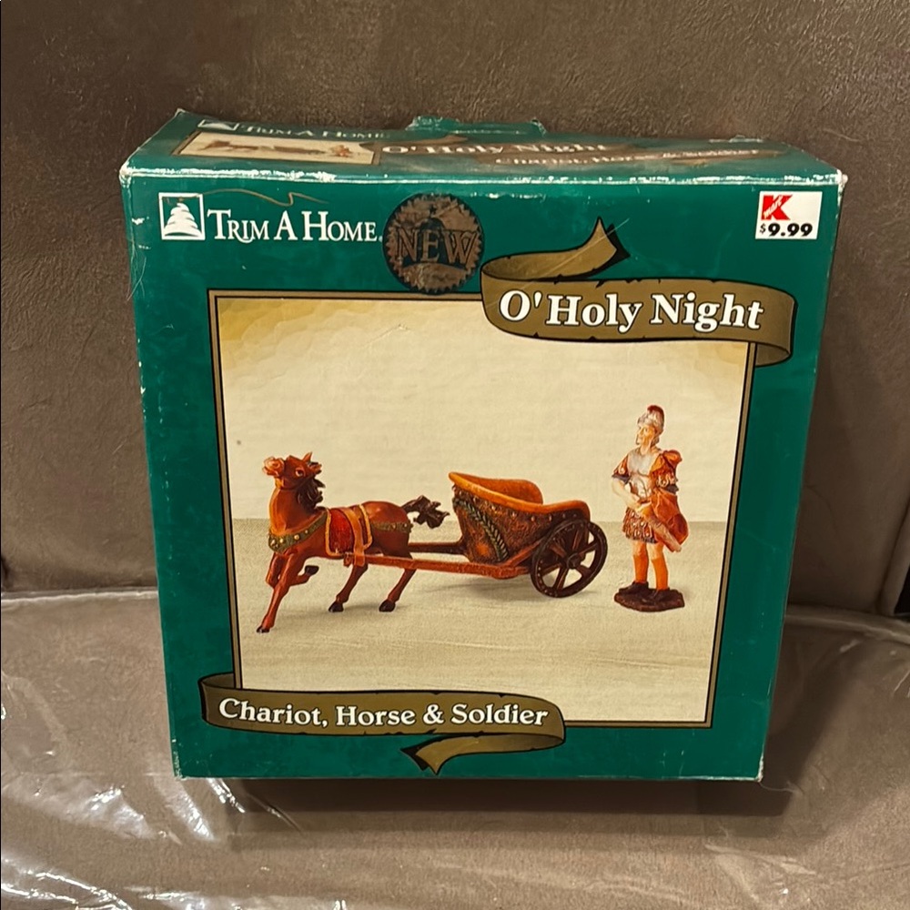 Vintage Trim A Home O'Holy Night Chariot Set - Picture 1 of 10